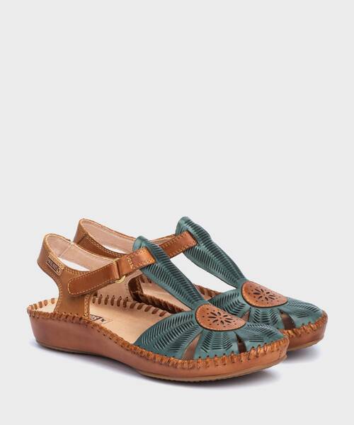 Sandals and Mules | P. VALLARTA 655-0575 | EMERALD | Pikolinos