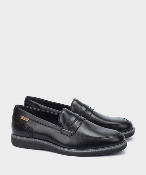 Slip on and Loafers | AVILA M1T-3205 | BLACK | Pikolinos