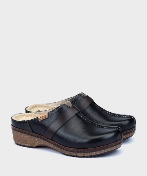 Clogs | GRANADA W0W-3590C1 | BLACK | Pikolinos