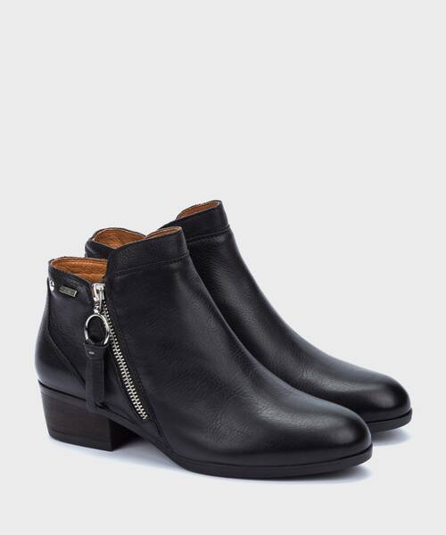 Heeled Booties | DAROCA W1U-SY8590 | BLACK | Pikolinos