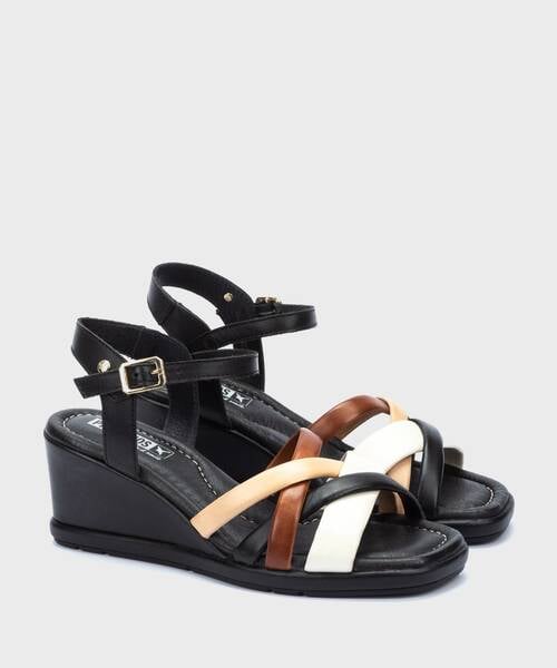 Wedges | TEULADA W2B-1994C1 | NATA-BLACK | Pikolinos