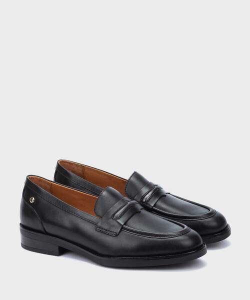 Loafers | PUERTOLLANO W3C-3885C1 | BLACK | Pikolinos