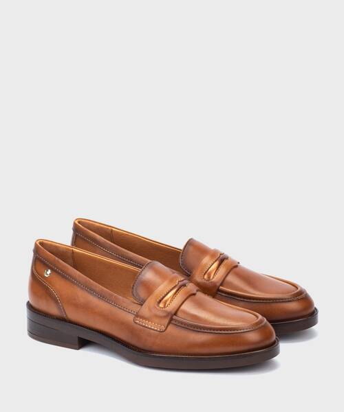 Loafers | PUERTOLLANO W3C-3885C1 | BRANDY | Pikolinos