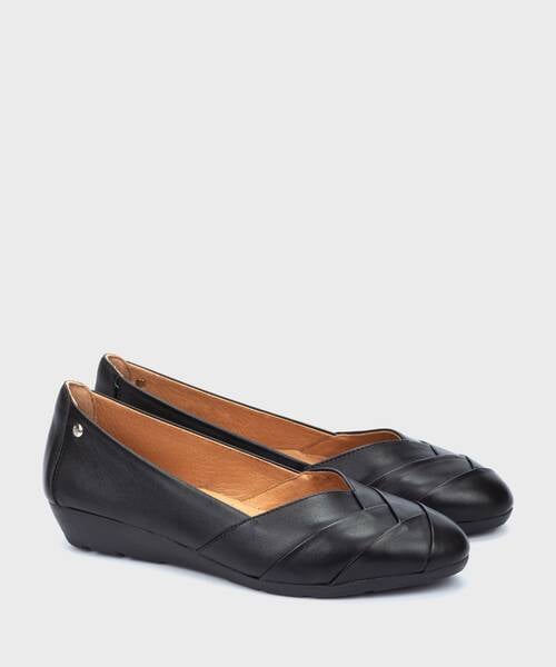 Ballet flats | ALEDO W3U-5860 | BLACK | Pikolinos