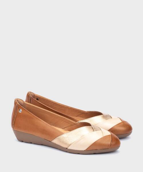 Ballet flats | ALEDO W3U-5860C2 | BRANDY | Pikolinos