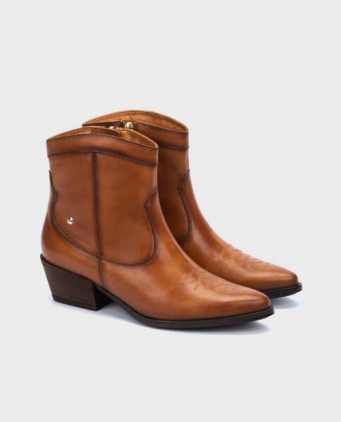 Heeled Booties | VERGEL W5Z-8975 | BRANDY | Pikolinos