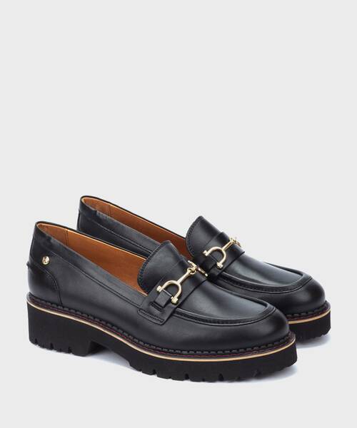 Loafers | VICAR W6S-3889 | BLACK | Pikolinos