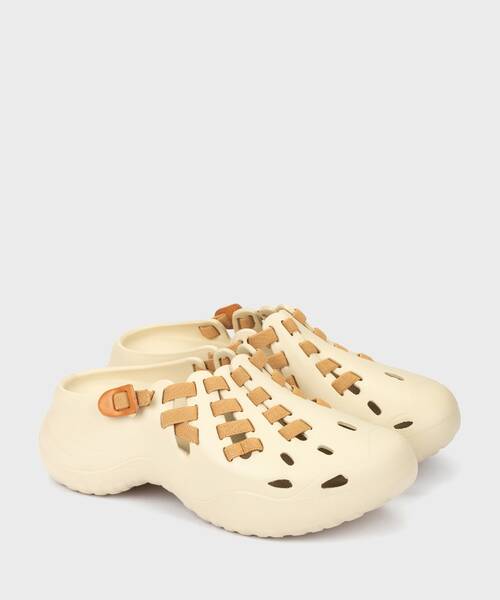 Clogs | ROMANA W8G-0520EL | CREAM | Pikolinos