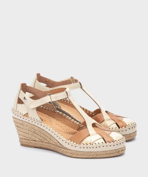 Wedges and platforms | VILA W9Y-1504C2 | MARFIL | Pikolinos