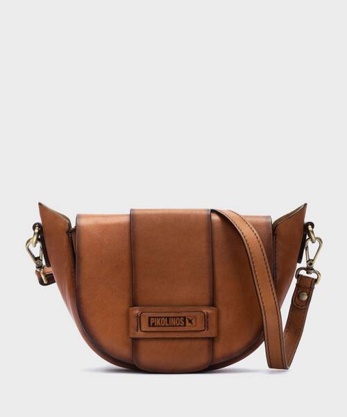 Women's crossbody bags | SOLLER WHA-1090 | BRANDY | Pikolinos