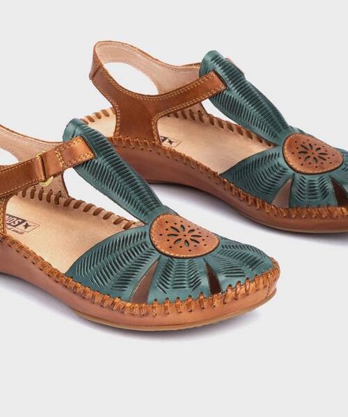 Sandals and Mules | P. VALLARTA 655-0575 | EMERALD | Pikolinos