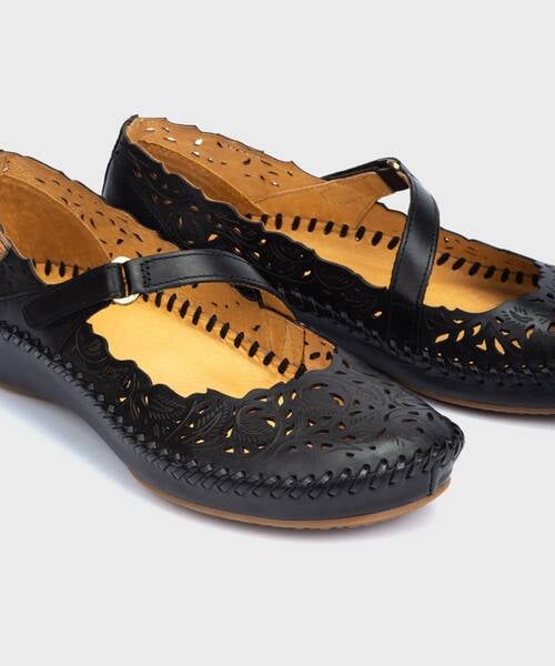 Ballet flats | P. VALLARTA 655-0898 | BLACK | Pikolinos