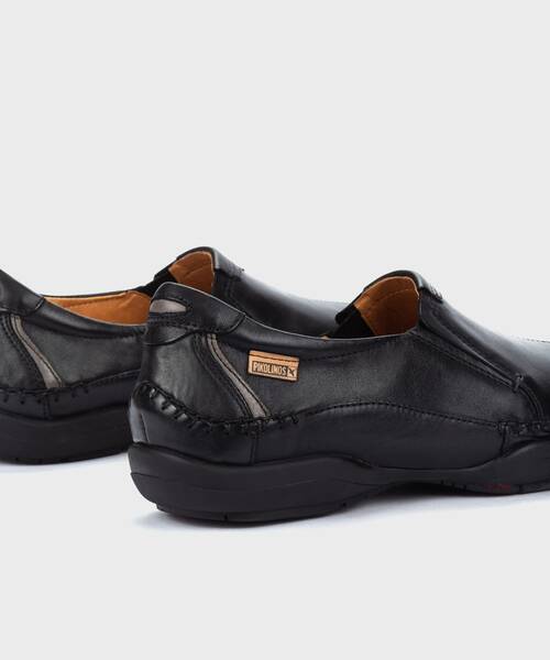 Slip on and Loafers | SAN TELMO M1D-6032 | BLACK | Pikolinos