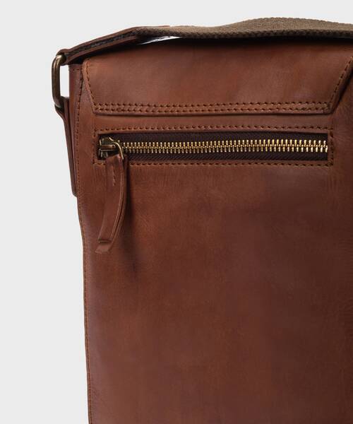 Men's shoulder bags | CAIMARI MHA-166 | COGNAC | Pikolinos