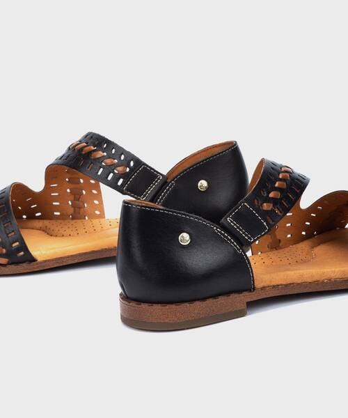 Sandalias Planas | ALGAR W0X-0785C1 | BLACK | Pikolinos