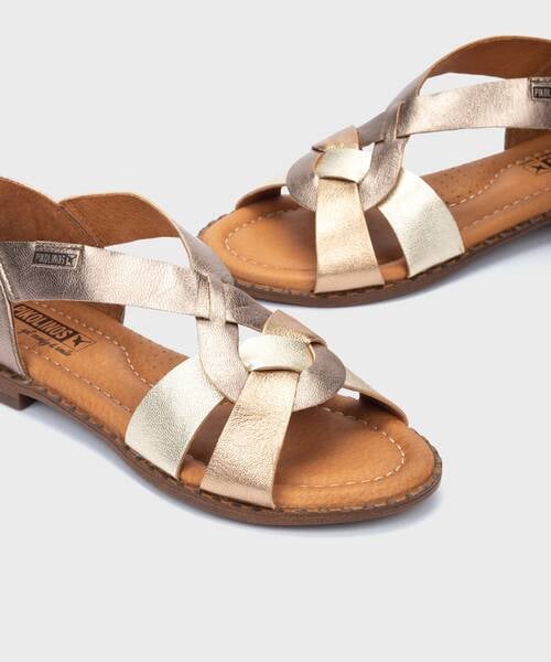 Flat Sandals | ALGAR W0X-0812CLC1 | STONE | Pikolinos