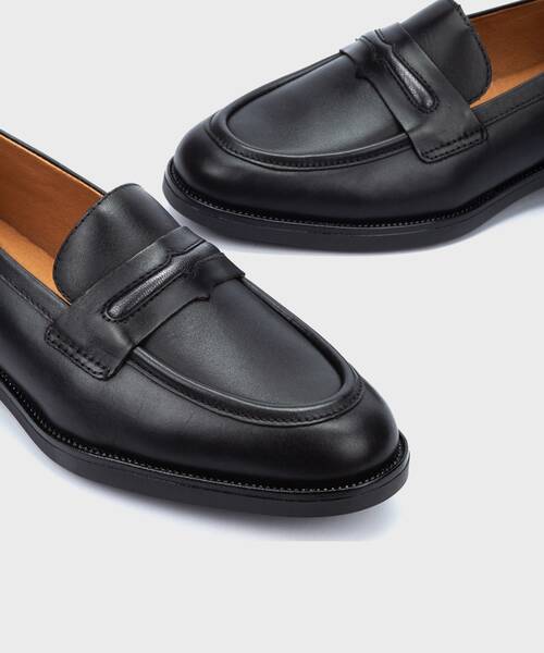 Loafers | PUERTOLLANO W3C-3885C1 | BLACK | Pikolinos