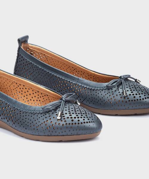 Ballet flats | ALEDO W3U-5764CP | BLUE | Pikolinos