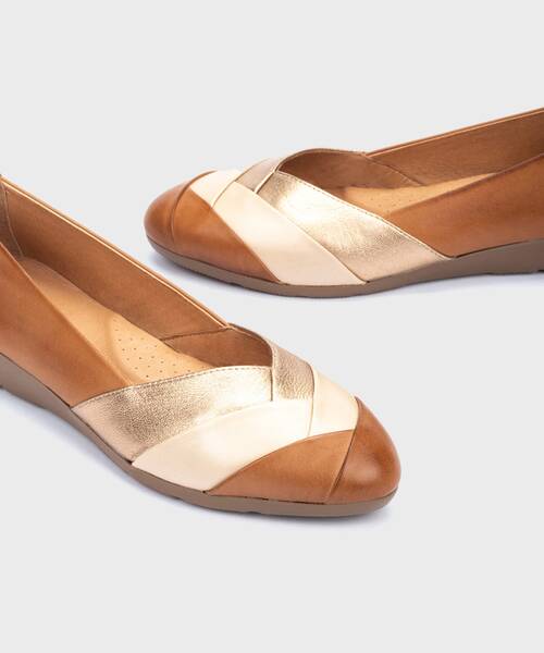 Ballet flats | ALEDO W3U-5860C2 | BRANDY | Pikolinos