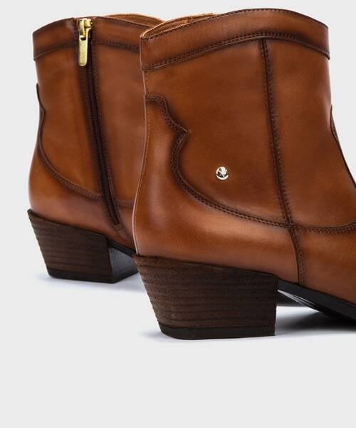 Heeled Booties | VERGEL W5Z-8975 | BRANDY | Pikolinos