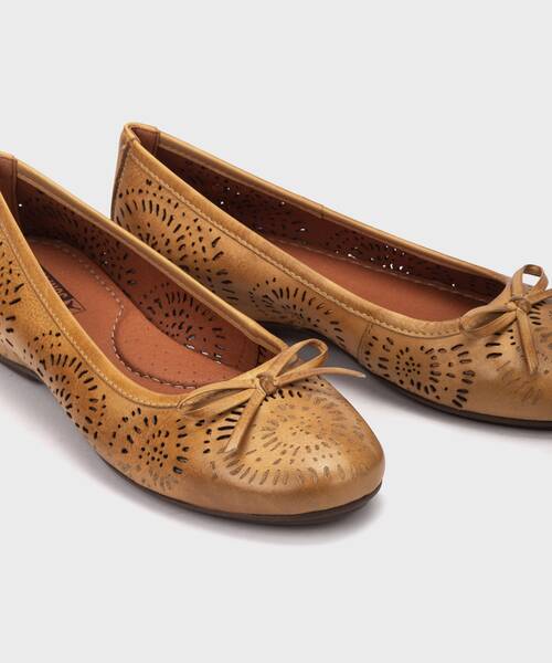 Ballet flats | ALIA W6G-2546 | HONEY | Pikolinos