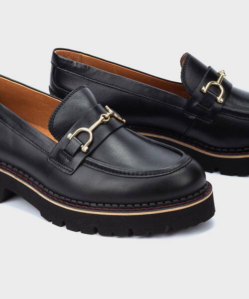 Loafers | VICAR W6S-3889 | BLACK | Pikolinos