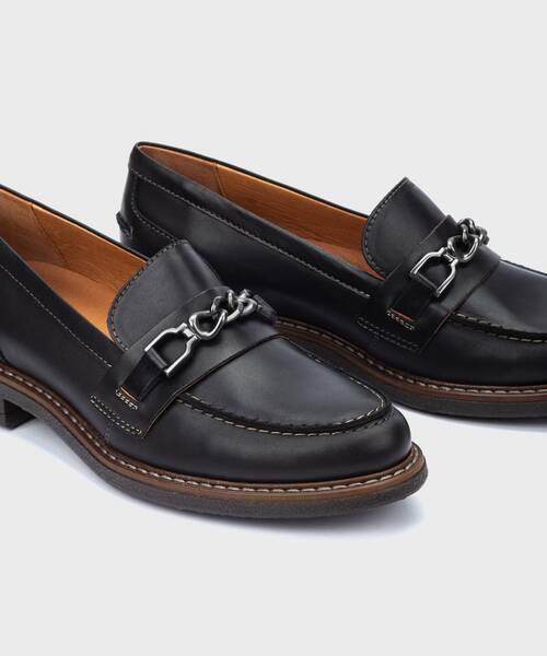 Loafers | ALDAYA W8J-3875 | BLACK | Pikolinos