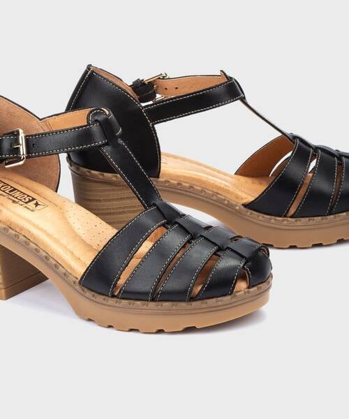 Sandals and Mules | CANARIAS W8W-1873 | BLACK | Pikolinos