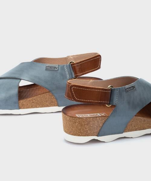 Wedges and platforms | MAHON W9E-0912 | DENIM | Pikolinos