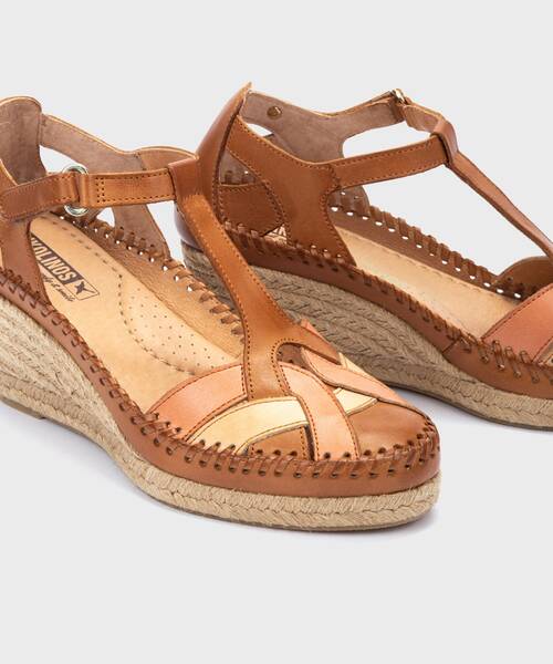 Wedges and platforms | VILA W9Y-1504C1 | BRANDY | Pikolinos