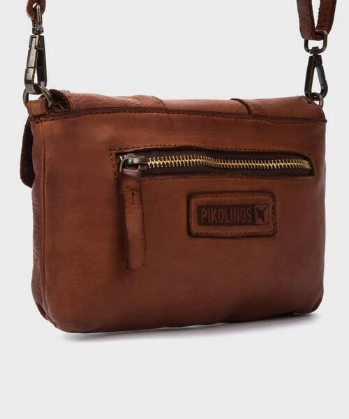 Women's crossbody bags | SITGES WHA-1086 | COGNAC | Pikolinos