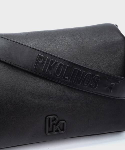 Women's crossbody bags | PAU WHA-1113 | BLACK | Pikolinos